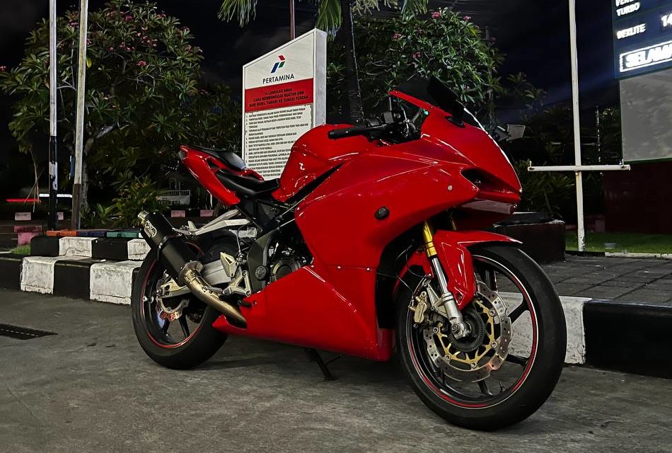 Honda CBR250RR Diablo rental Bali