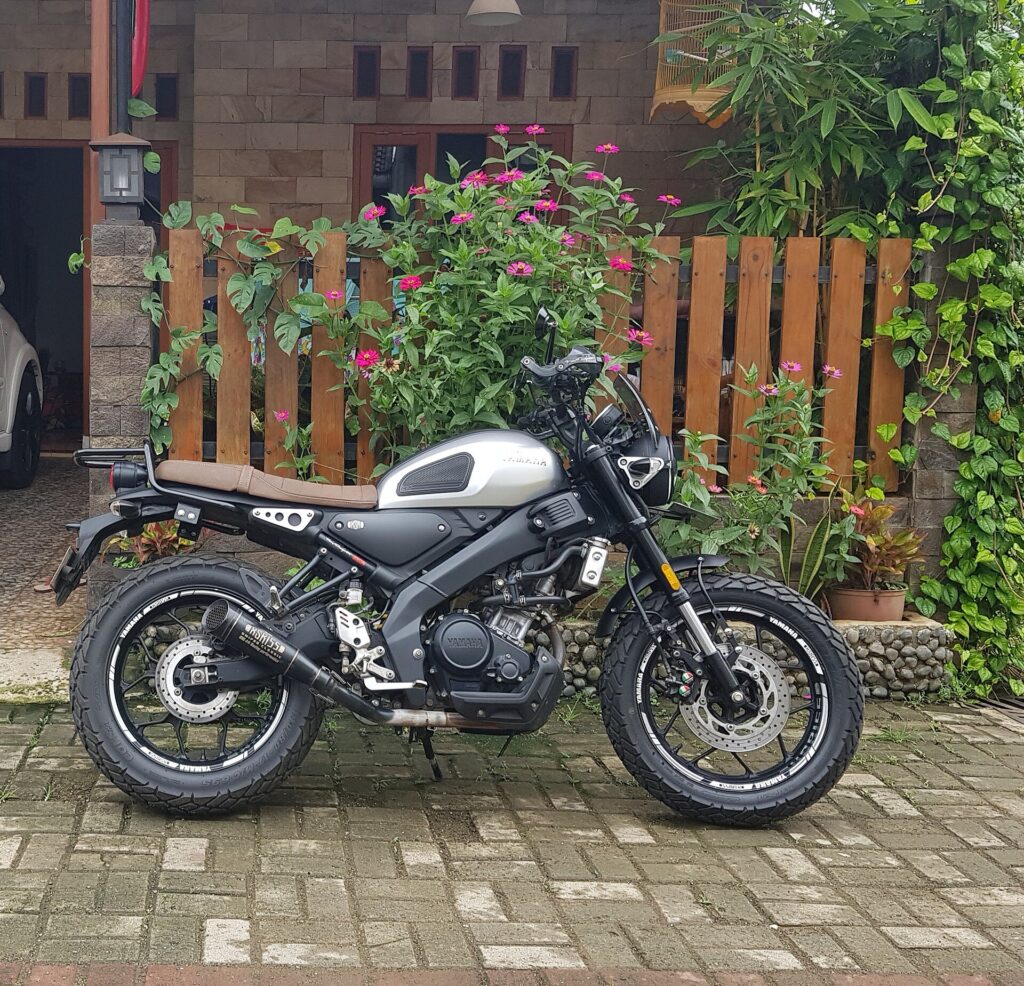 Yamaha XSR 155 Black rental Bali