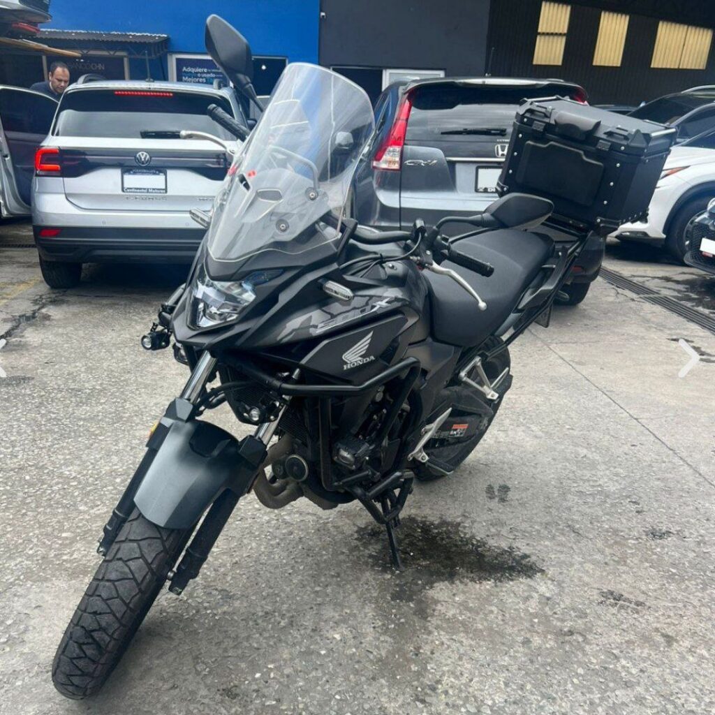 Honda CB500X Black rental Bali