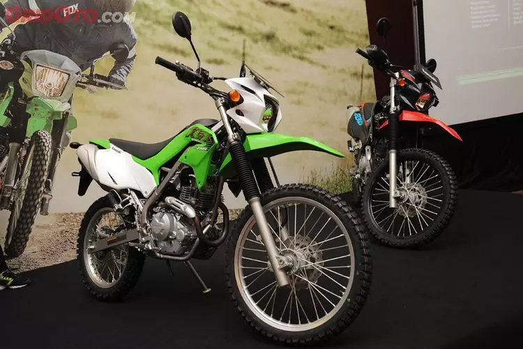 Kawasaki KLX 230 Green photo 3 Iron Rent Bali