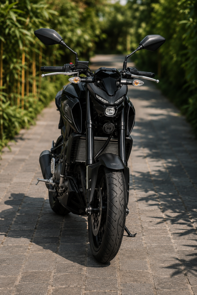 Yamaha MT-25 2025 Black photo 4 Iron Rent Bali