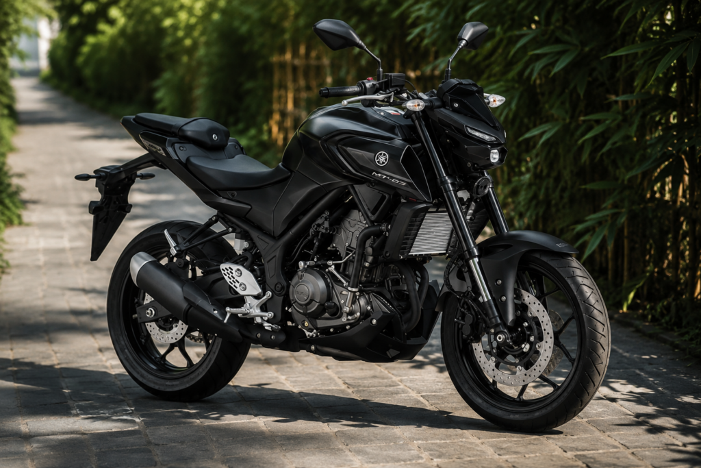 Yamaha MT-25 2025 Black photo 3 Iron Rent Bali