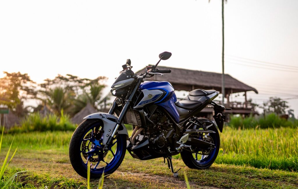 Yamaha MT-25 White Iron Rent Bali