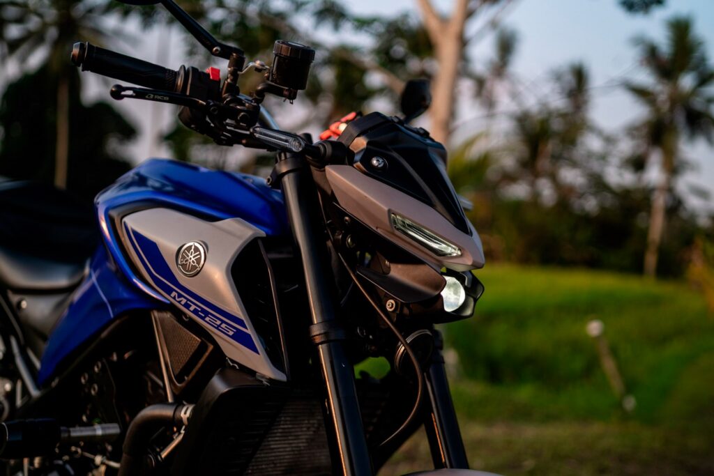 Yamaha MT-25 White photo 8 Iron Rent Bali