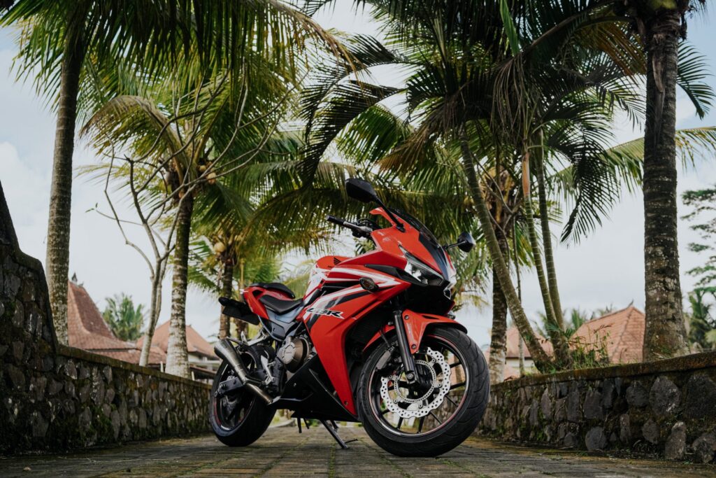 Honda CBR500R rental Bali
