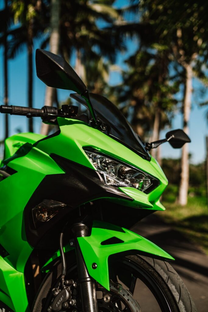 Kawasaki Ninja 250 Green photo 4 Iron Rent Bali