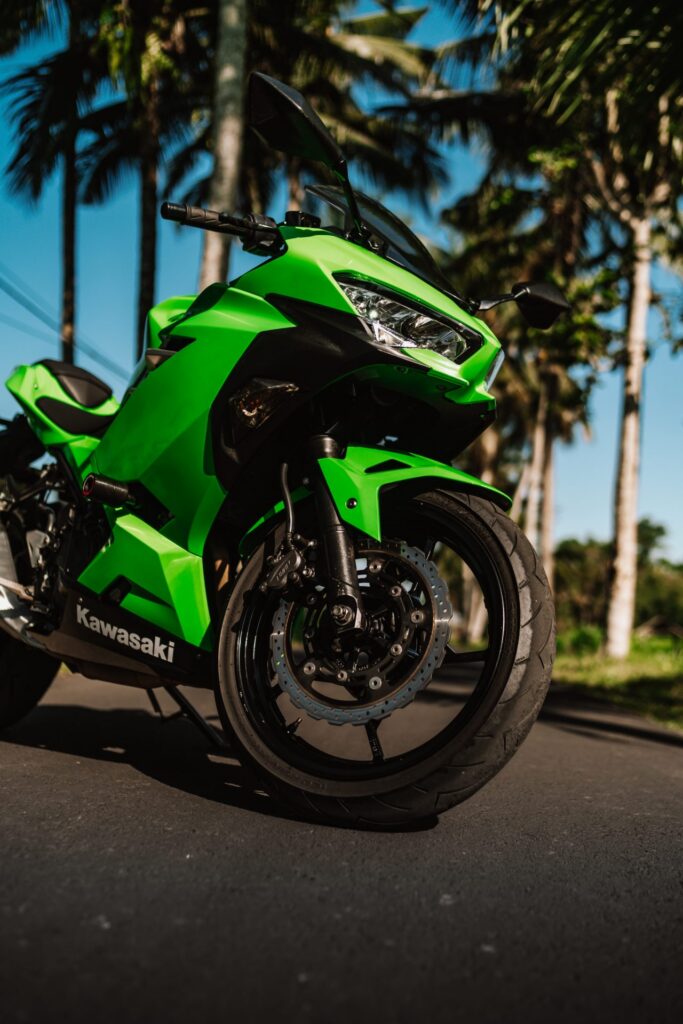 Kawasaki Ninja 250 Green photo 7 Iron Rent Bali