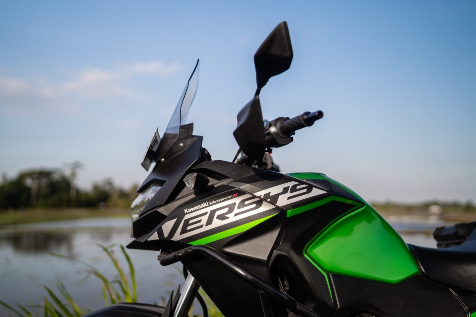 Kawasaki Versys-X 250 Black photo 7 Iron Rent Bali