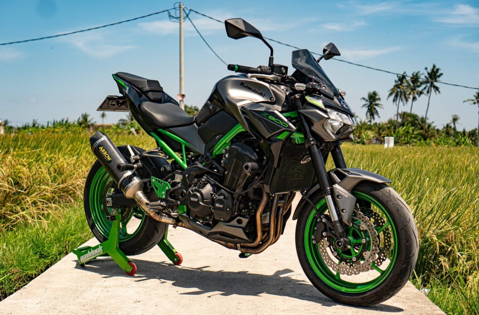 Kawasaki Z900 photo 4 Iron Rent Bali