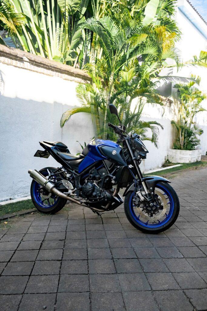 Yamaha MT-03 Dark Blue photo 3 Iron Rent Bali
