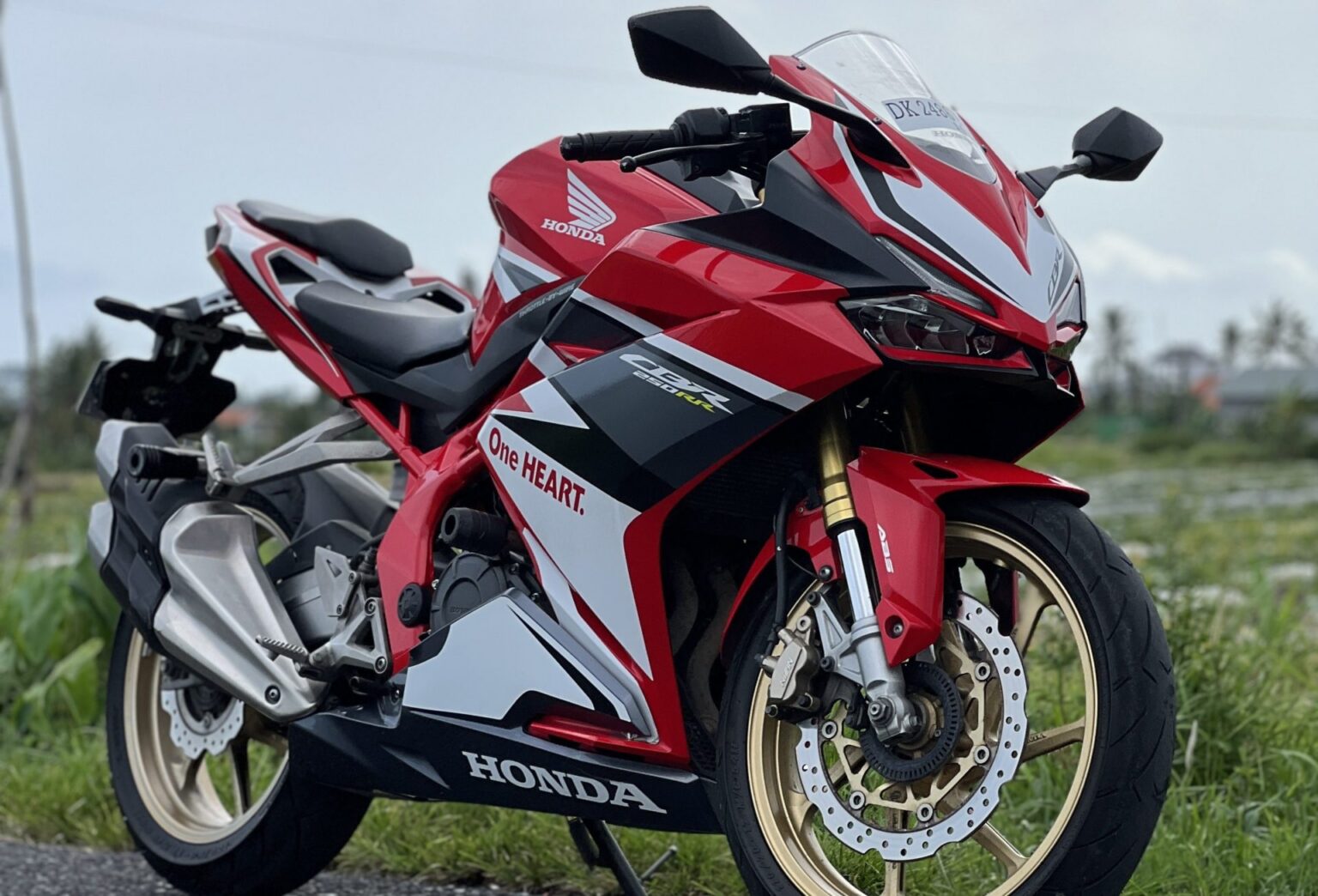Honda CBR250RR Red photo 4 Iron Rent Bali