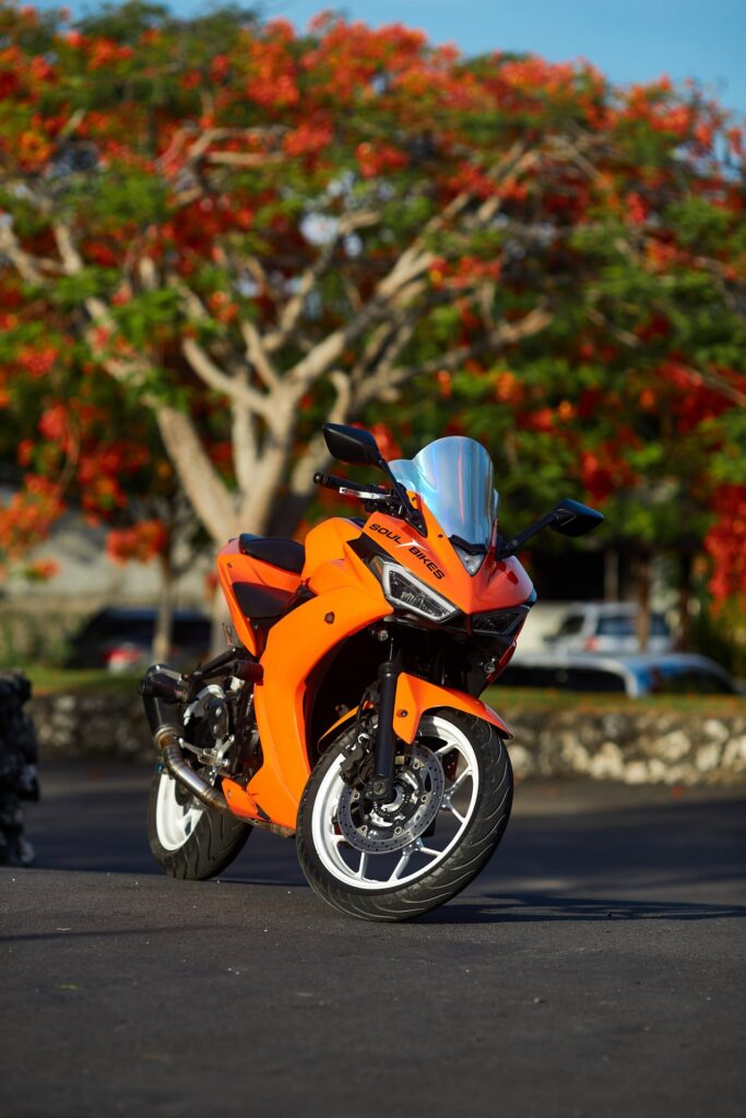 Yamaha YZF-R25 Orange photo 3 Iron Rent Bali
