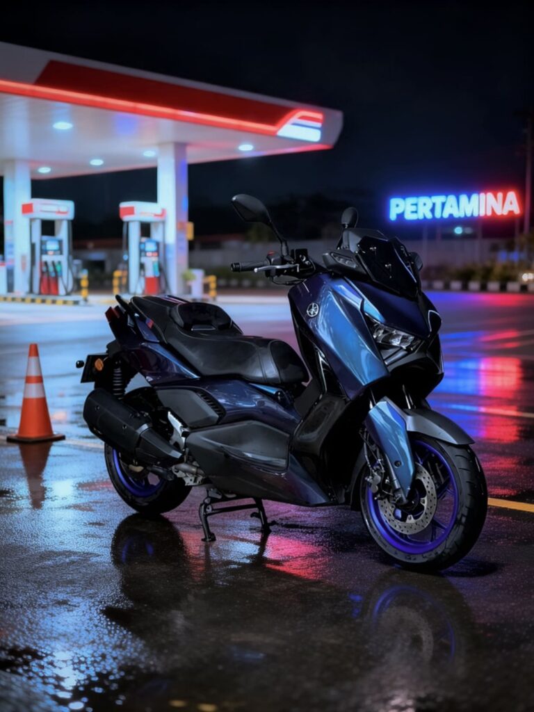 Yamaha XMAX 250 Blue photo 4 Iron Rent Bali