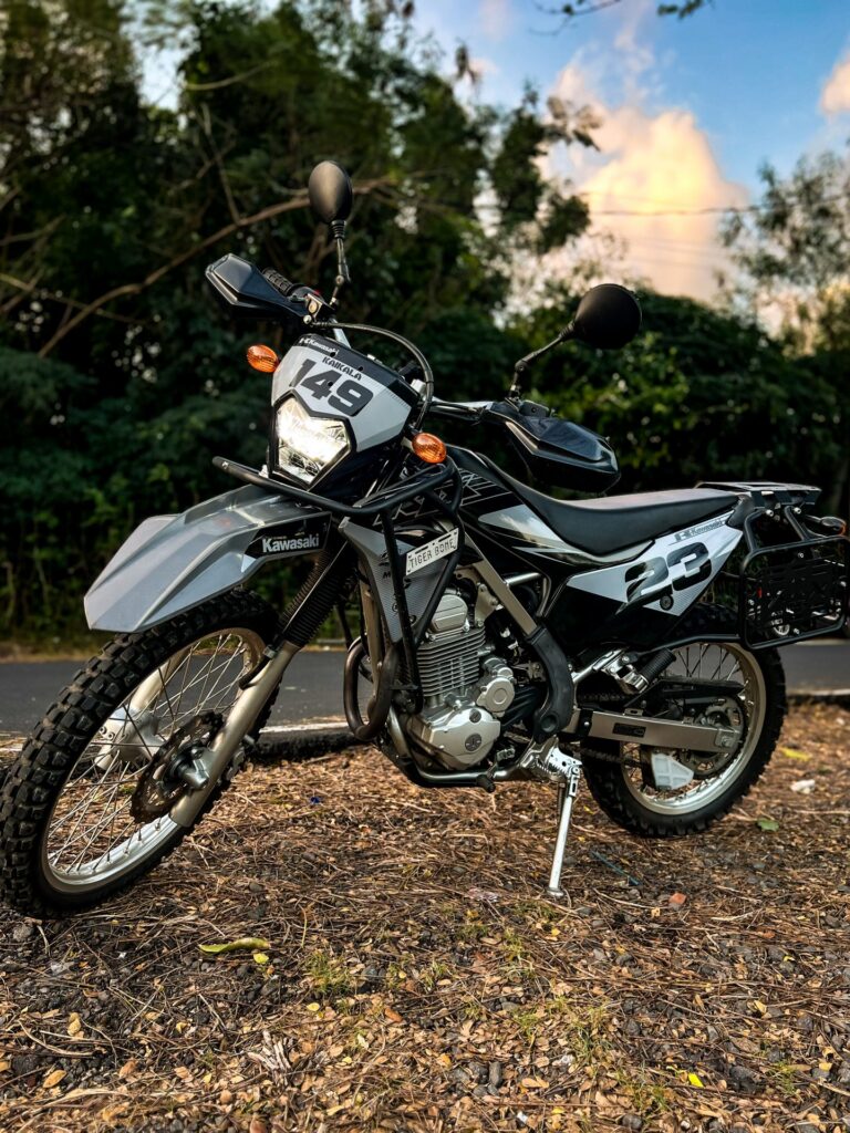 Kawasaki KLX 230 Gray Iron Rent Bali