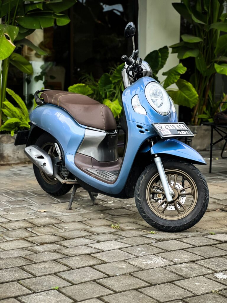 Honda Scoopy Blue photo 5 Iron Rent Bali