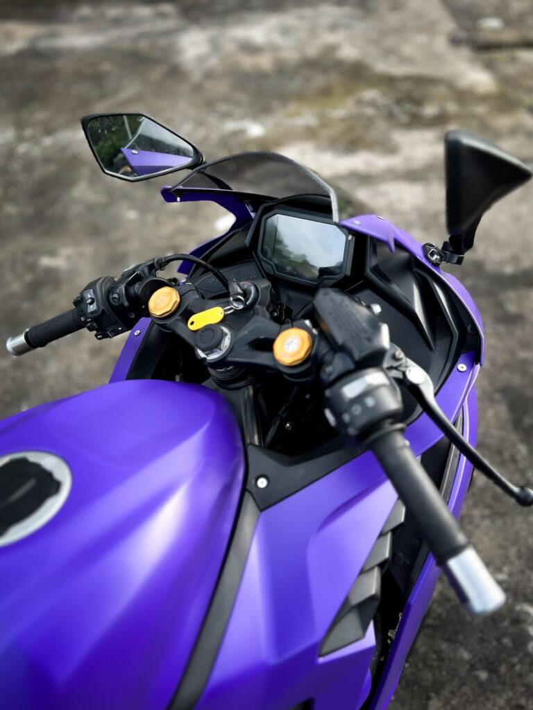 Kawasaki Ninja ZX-25RR Purple photo 10 Iron Rent Bali