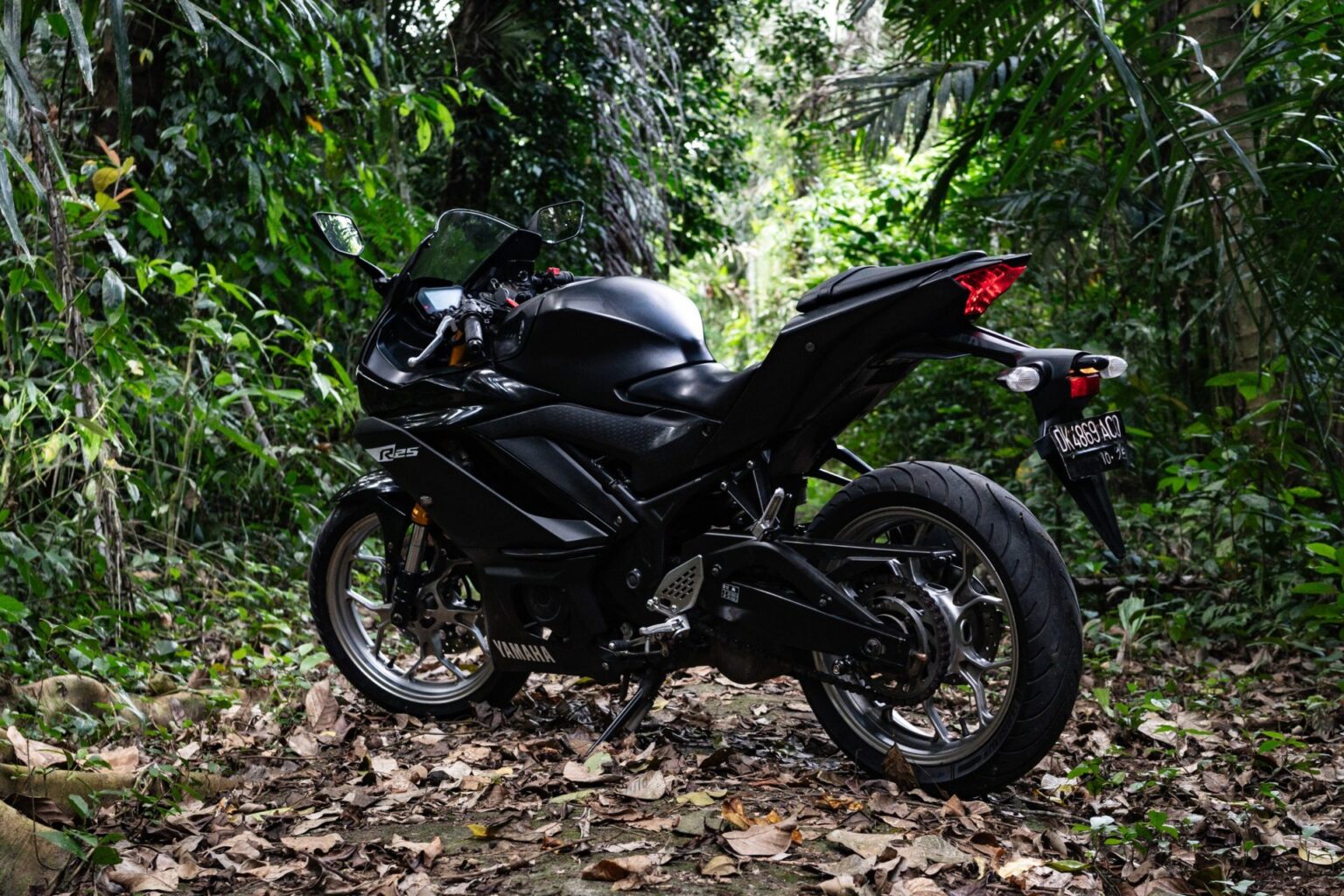 Yamaha YZF-R25 Black photo 5 Iron Rent Bali