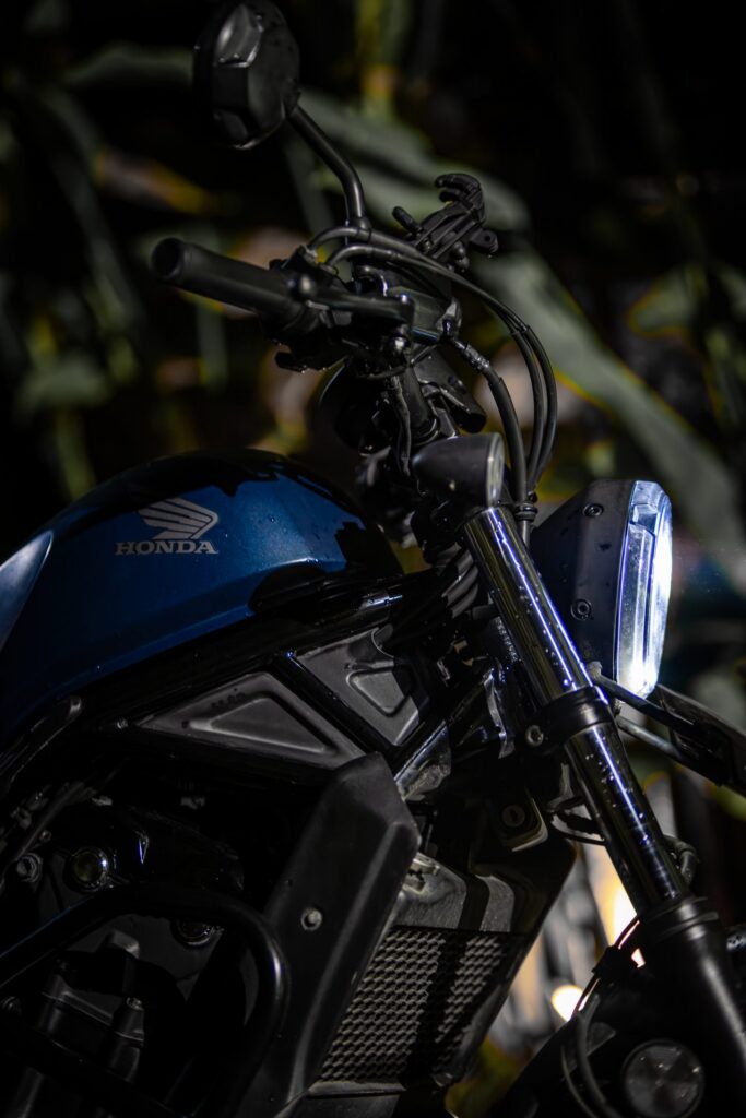Honda Rebel 500 Dark Blue photo 5 Iron Rent Bali