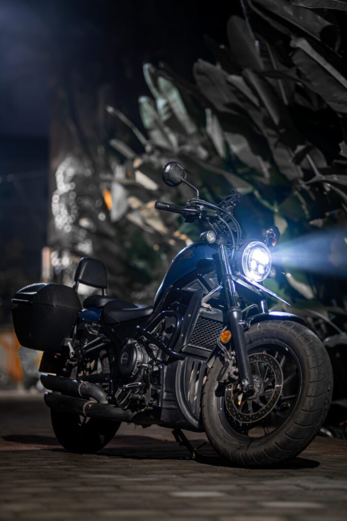 Honda Rebel 500 Dark Blue photo 7 Iron Rent Bali
