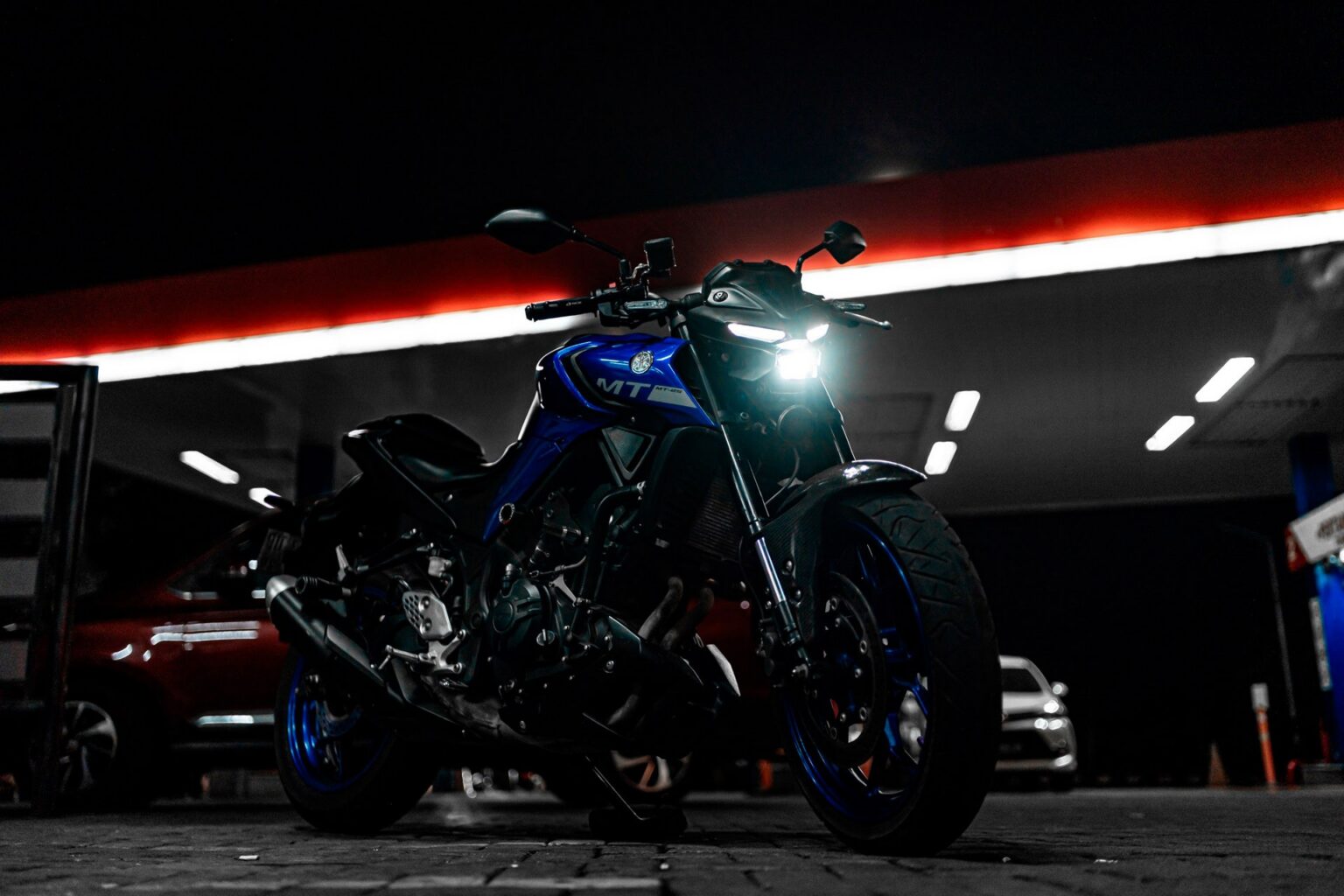 Yamaha MT-25 Blue photo 5 Iron Rent Bali