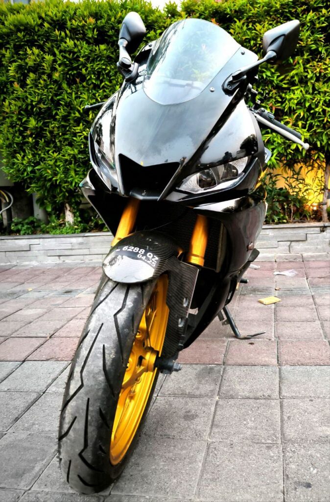 Yamaha YZF-R3 Black rental Bali