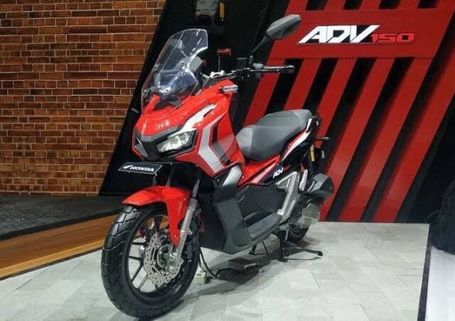 Honda ADV 160 2026 Red motorcycle rental Bali