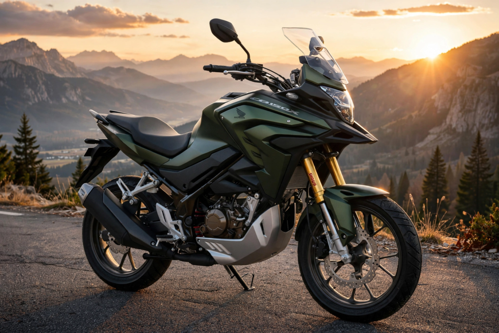 Honda CB150X Green rental Bali