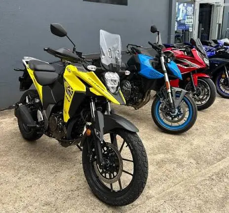Suzuki V-Strom 250 Yellow photo 2 Iron Rent Bali