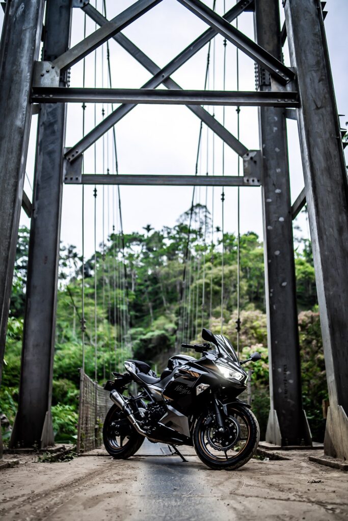 Kawasaki Ninja 250 Black photo 6 Iron Rent Bali