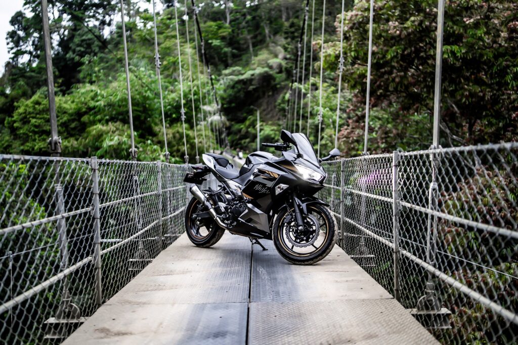 Kawasaki Ninja 250 Black photo 7 Iron Rent Bali