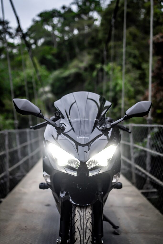 Kawasaki Ninja 250 Black rental Bali