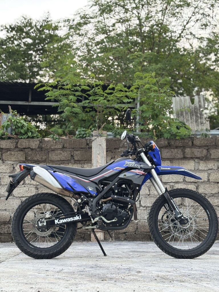 Kawasaki KLX 230 SM Blue photo 2 Iron Rent Bali