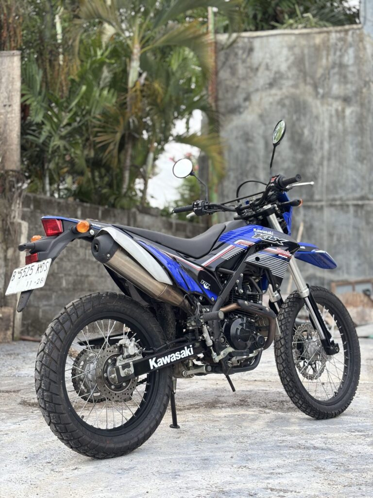 Kawasaki KLX 230 SM Blue photo 8 Iron Rent Bali