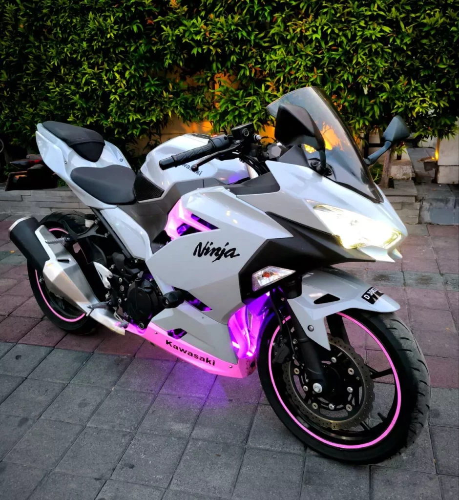 Kawasaki Ninja 250 Gray photo 2 Iron Rent Bali
