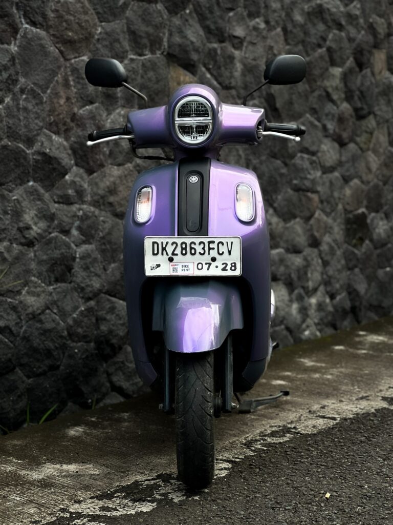 Yamaha Fazzio 125 Purple rental Bali
