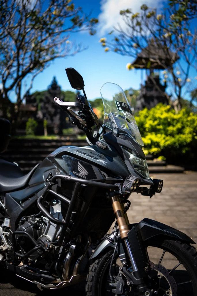 Honda CB500X Black photo 5 Iron Rent Bali