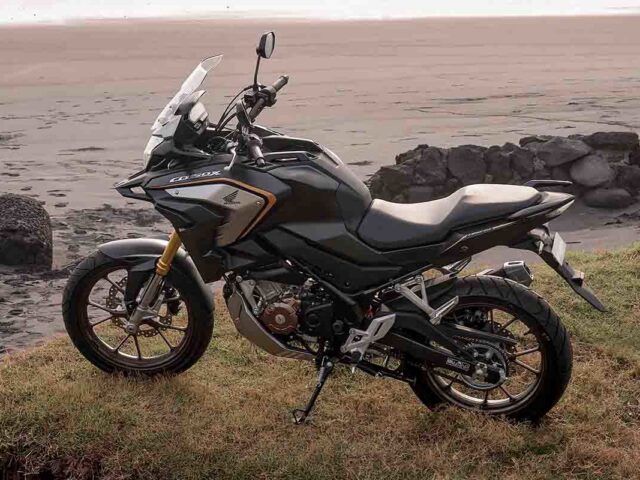 Honda CB150X Black motorcycle rental Bali