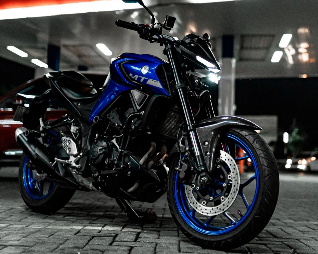 Yamaha MT-25 Dark Blue photo 2 Iron Rent Bali