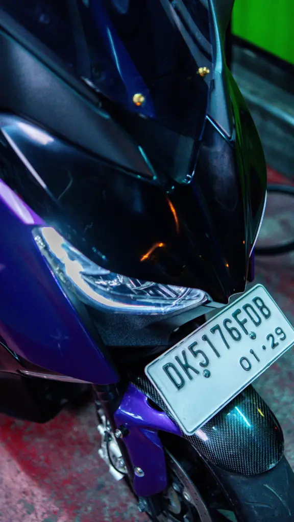 Yamaha XMAX 250 Purple photo 10 Iron Rent Bali
