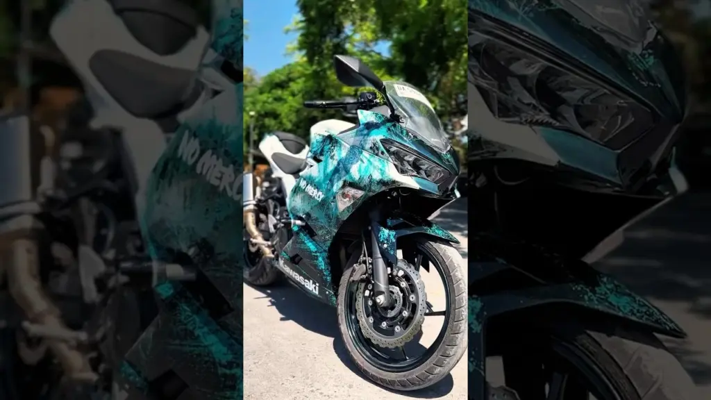 Kawasaki Ninja for rent in Bali