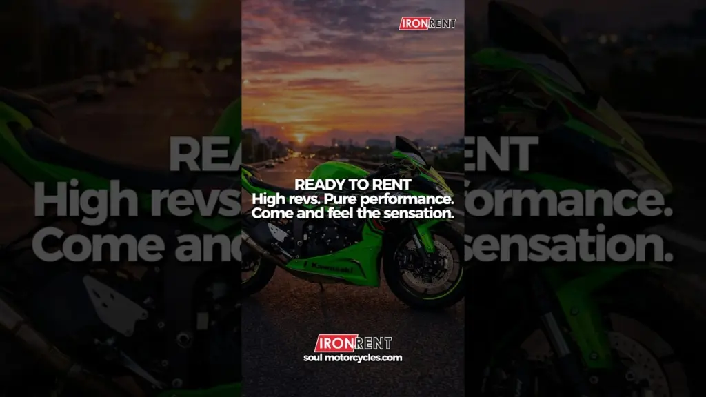 Kawasaki ZX-25RR ready for rent