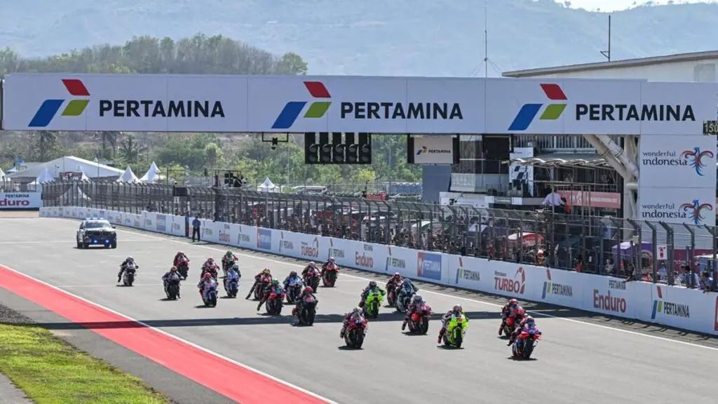 MotoGP Start Grid at Mandalika