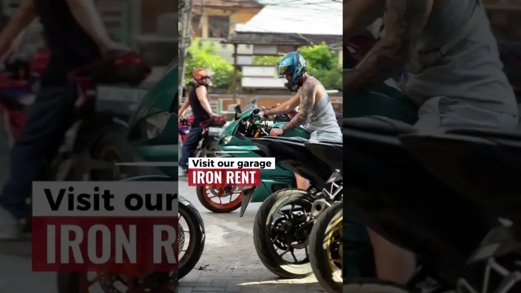 Motorbike rental in Bali