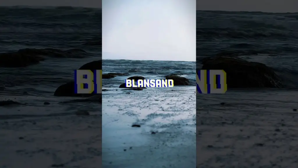 Riding on the black sand beach