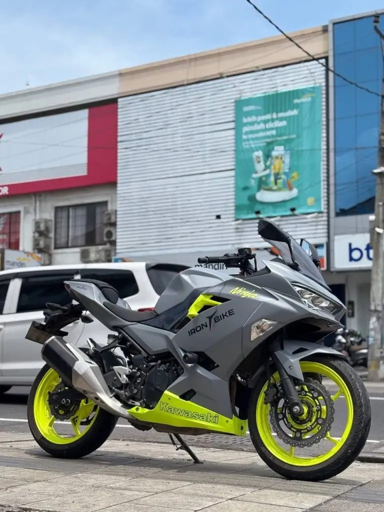 Kawasaki Ninja 250 Gray photo 6 Iron Rent Bali