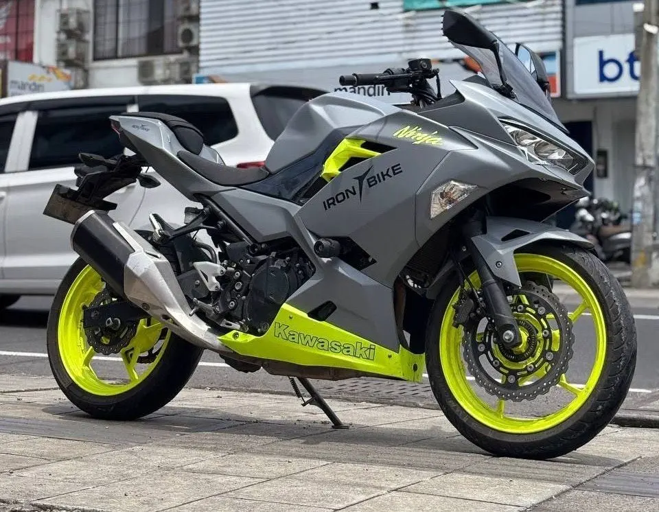 Kawasaki Ninja 250 Gray photo 8 Iron Rent Bali