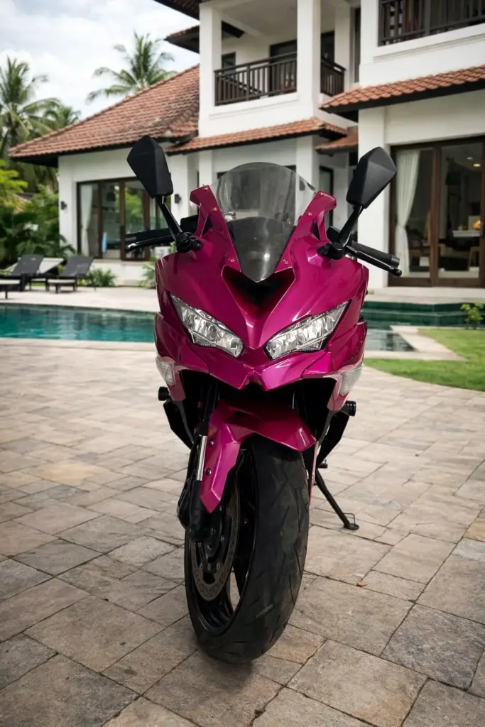 Kawasaki Ninja ZX-25RR Akrapovic Custom photo 2 Iron Rent Bali