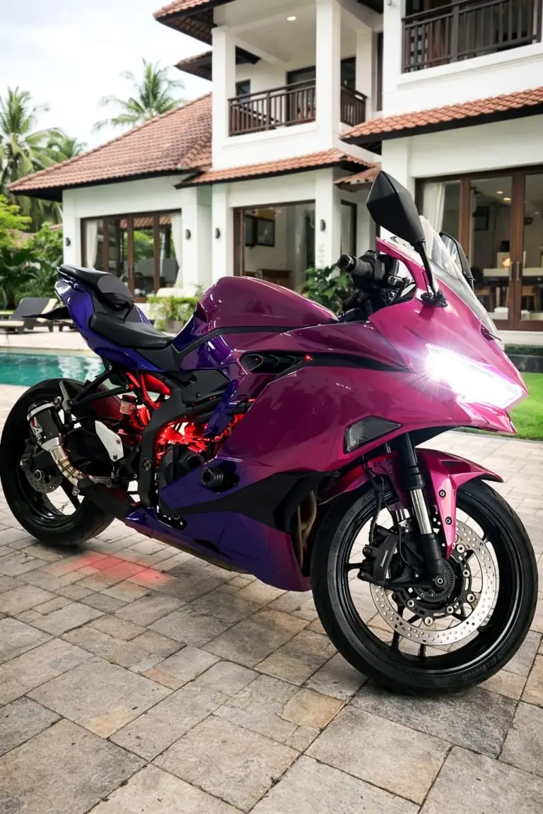 Kawasaki Ninja ZX-25RR Akrapovic Custom photo 8 Iron Rent Bali