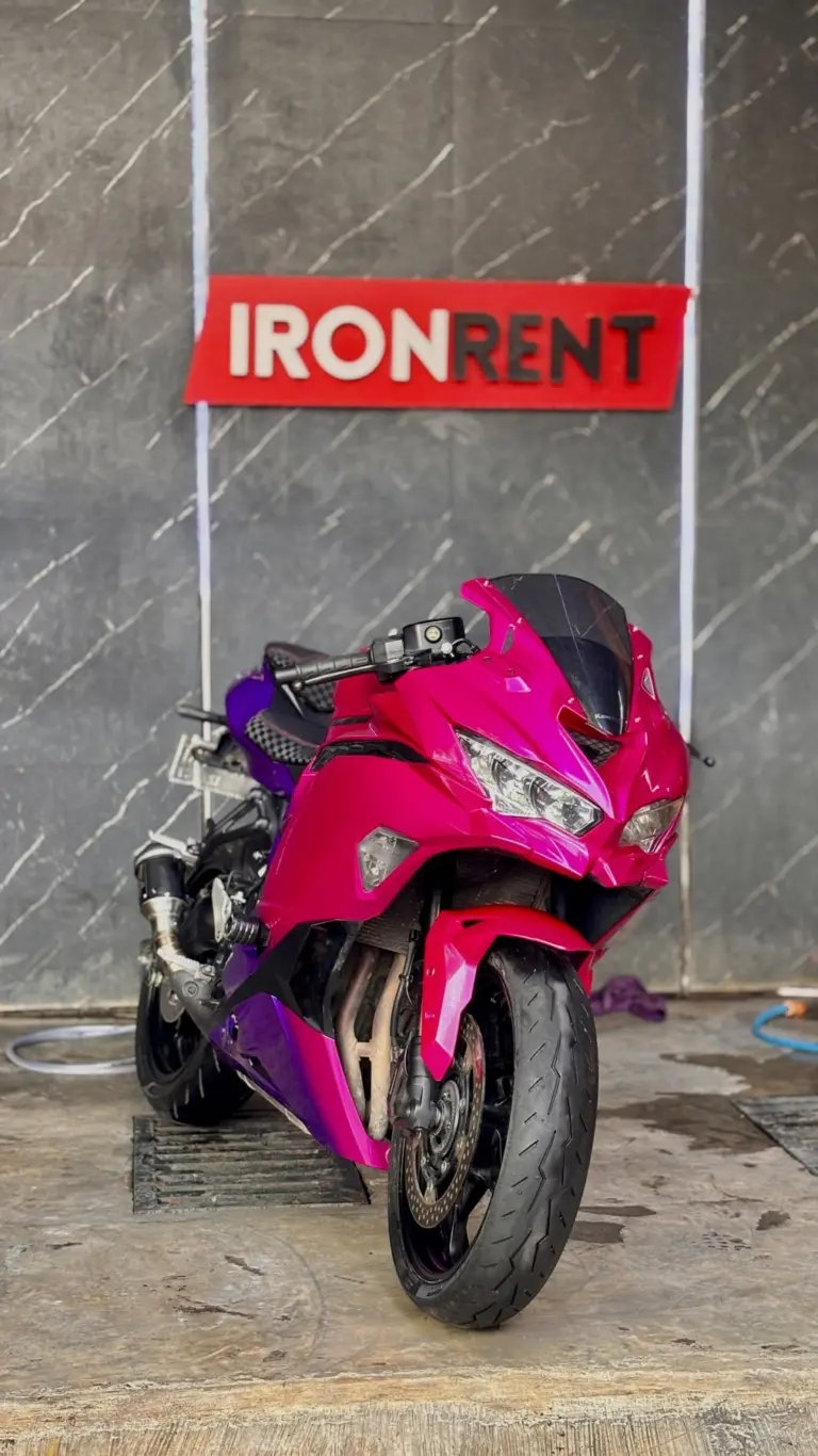 Kawasaki Ninja ZX-25RR Akrapovic Custom photo 4 Iron Rent Bali