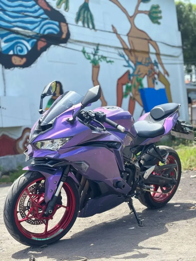 Kawasaki Ninja ZX-25RR Purple photo 18 Iron Rent Bali